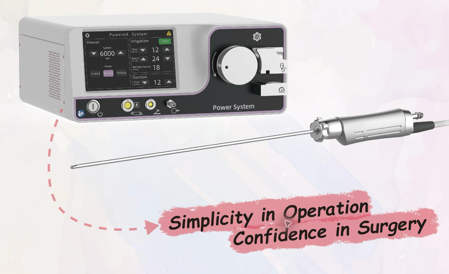 Surgical power system and morcellator